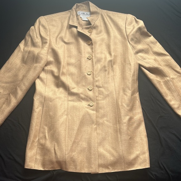 Carlisle luxury golden suit set, size 10. super cute and no stains or tears. - Picture 3 of 5